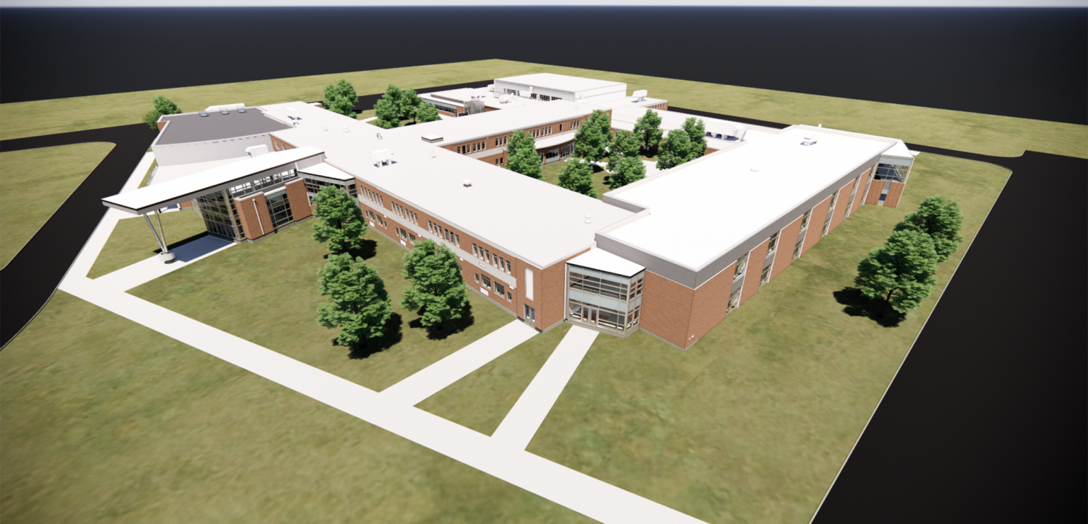 Ben franklin middle school imc construction