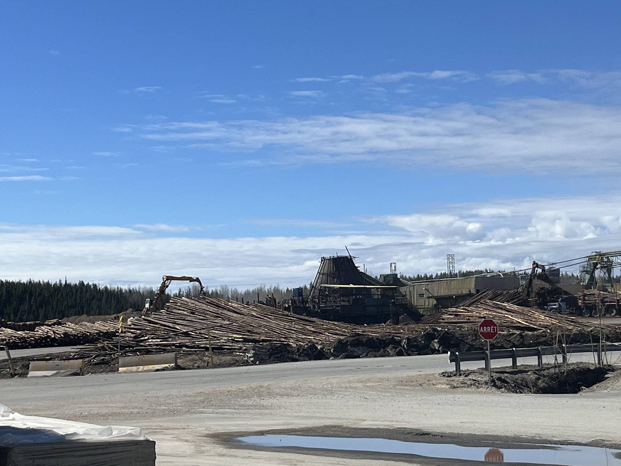 mass timber manufacturing plant exterior