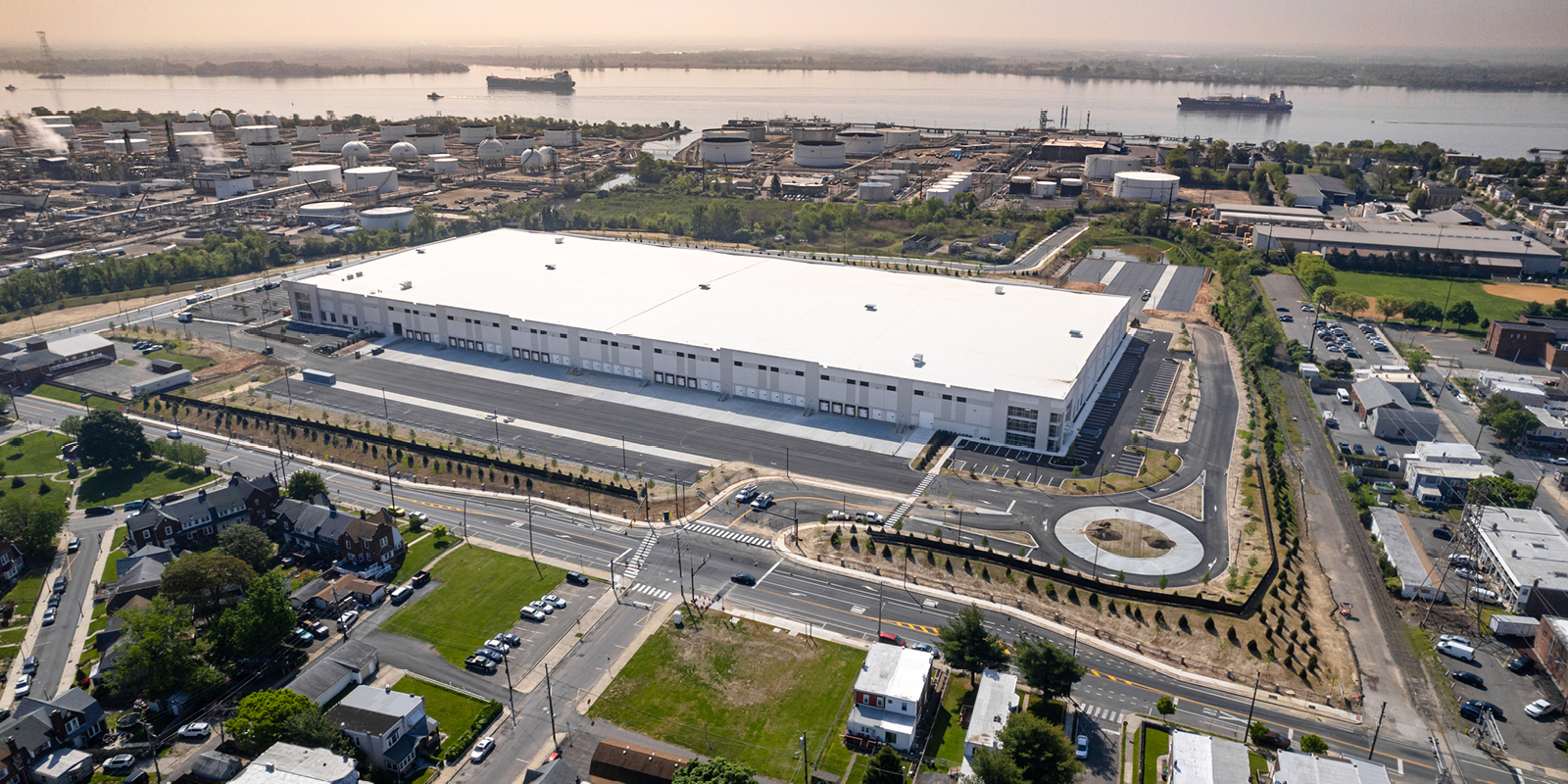 prologis industrial building in marcus hook pa