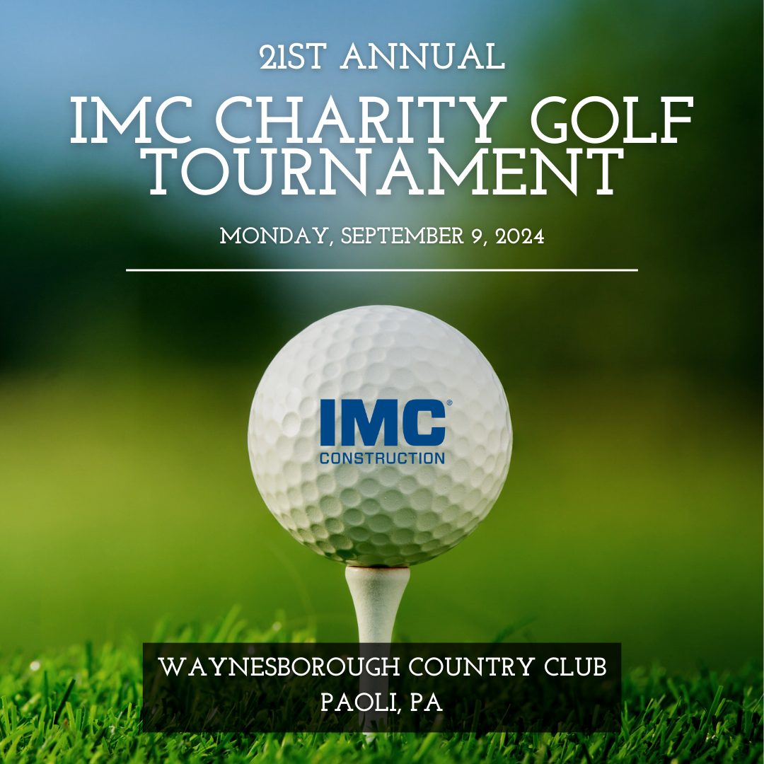 imc charity golf tournament advertisement graphic