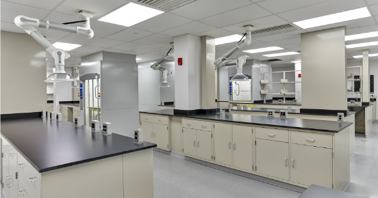 Interior of pilot plant lab